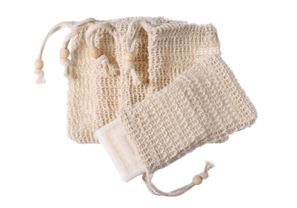 Pochettes sisal anti cellulite – Lot de 2 - Karité Mix