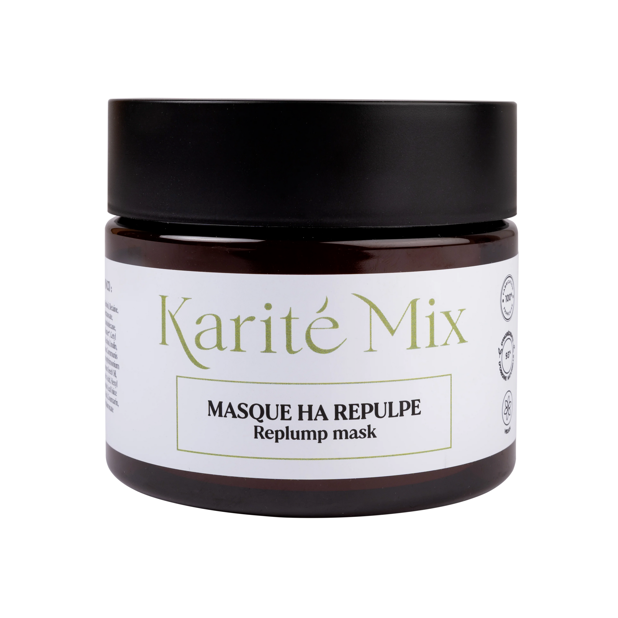 Masque cheveux à l’acide hyaluronique – 200g - Karité Mix